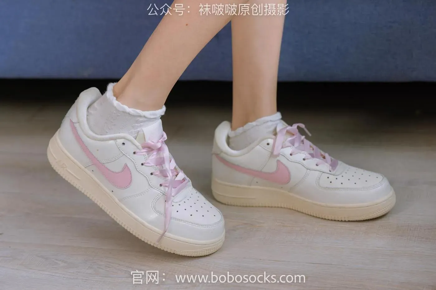 [BoBoSocks袜啵啵]NO.147 稚予-空军一号板鞋、白棉袜、体操服 [139P]插图